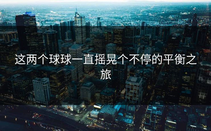 这两个球球一直摇晃个不停的平衡之旅
